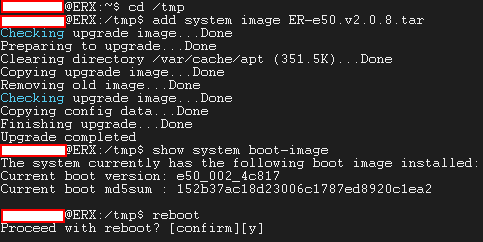 Cập nhật firmware cho ERX sử dụng dòng lệnh